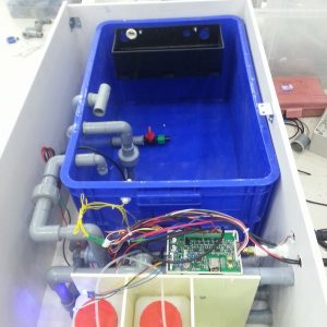 bồn dinh dưỡng thủy canh và mạch IOT