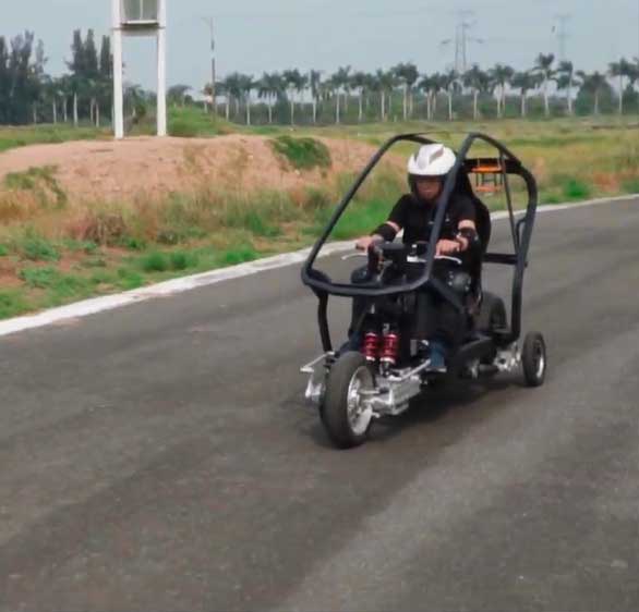 nghiên cứu phát triển xe điện tự cân bằng